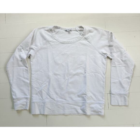 James Perse Vintage French Terry Relaxed Crewneck sweatshirt Size 3 - Picture 1 of 3